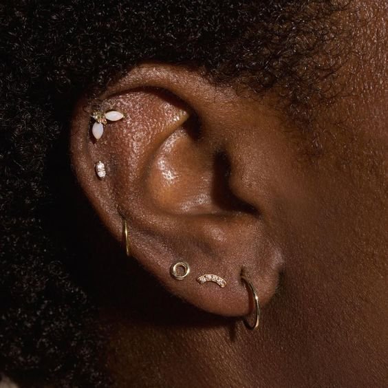 Ohrknorpel piercing Welches Ohr Piercing ist das schmerzhafteste VeAn Germany