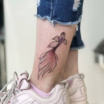 Fisch-Tattoo-Skizze