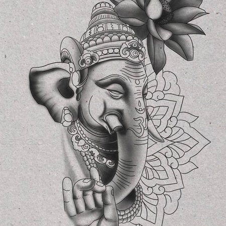 27+ Schöne Indischer Elefant Tattoos für Männer und Frauen: Bedeutung