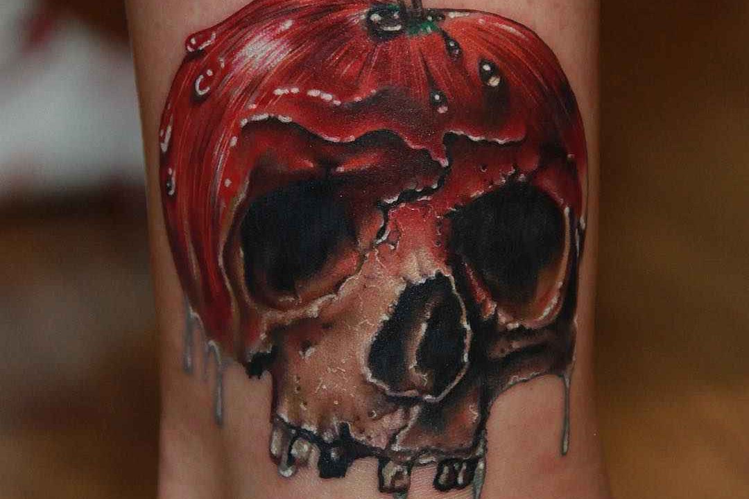 Apfel Logo Tattoo