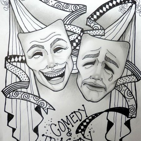 27+ Masken Tattoo-Ideen: Vorlagen & Bedeutung & Für Männer und Frauen