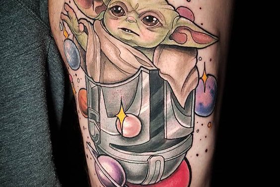 Jodа Tattoo Skizze