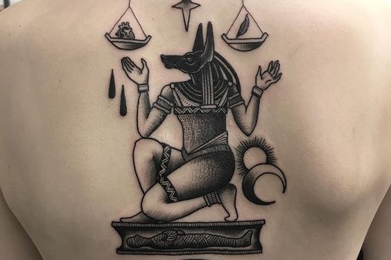 Tätowierungsskizzen Anubis