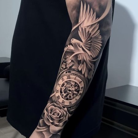 Tattoos für Männer auf dem Unterarm Fotos, Ideen VeAn Germany