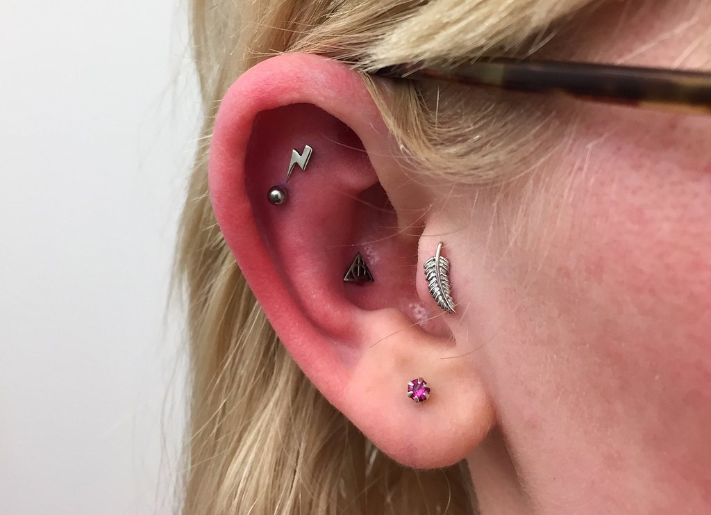 Ohrknorpel piercing Welches Ohr Piercing ist das schmerzhafteste VeAn Germany