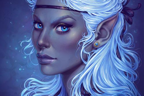 Tattoo Skizze Elf