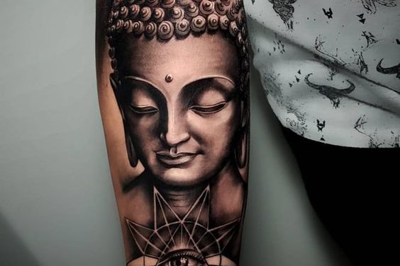 Tätowierungsskizzen Buddha