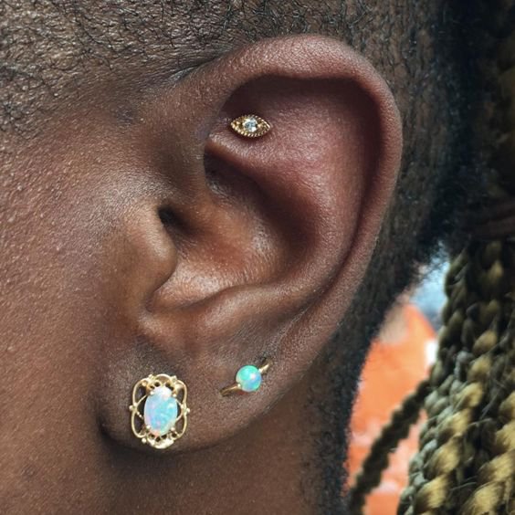 Ohrknorpel piercing Welches Ohr Piercing ist das schmerzhafteste VeAn Germany