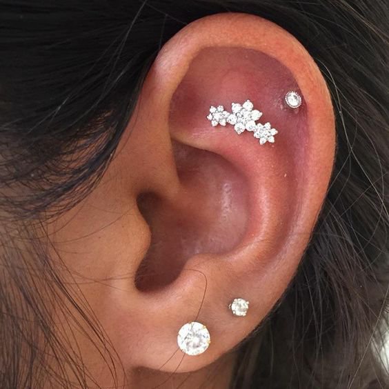 Ohrknorpel piercing Welches Ohr Piercing ist das schmerzhafteste VeAn Germany
