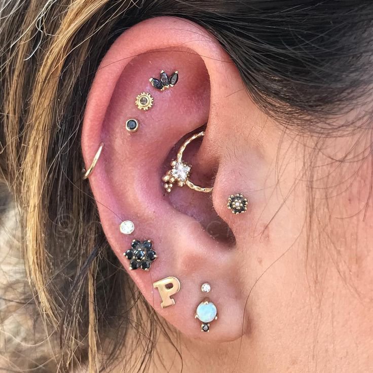 Ohrknorpel piercing Welches Ohr Piercing ist das schmerzhafteste VeAn Germany