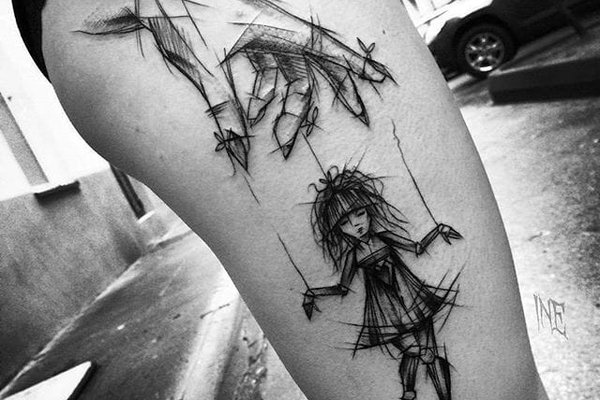 Tattoos Vorlagen vom Puppenspieler