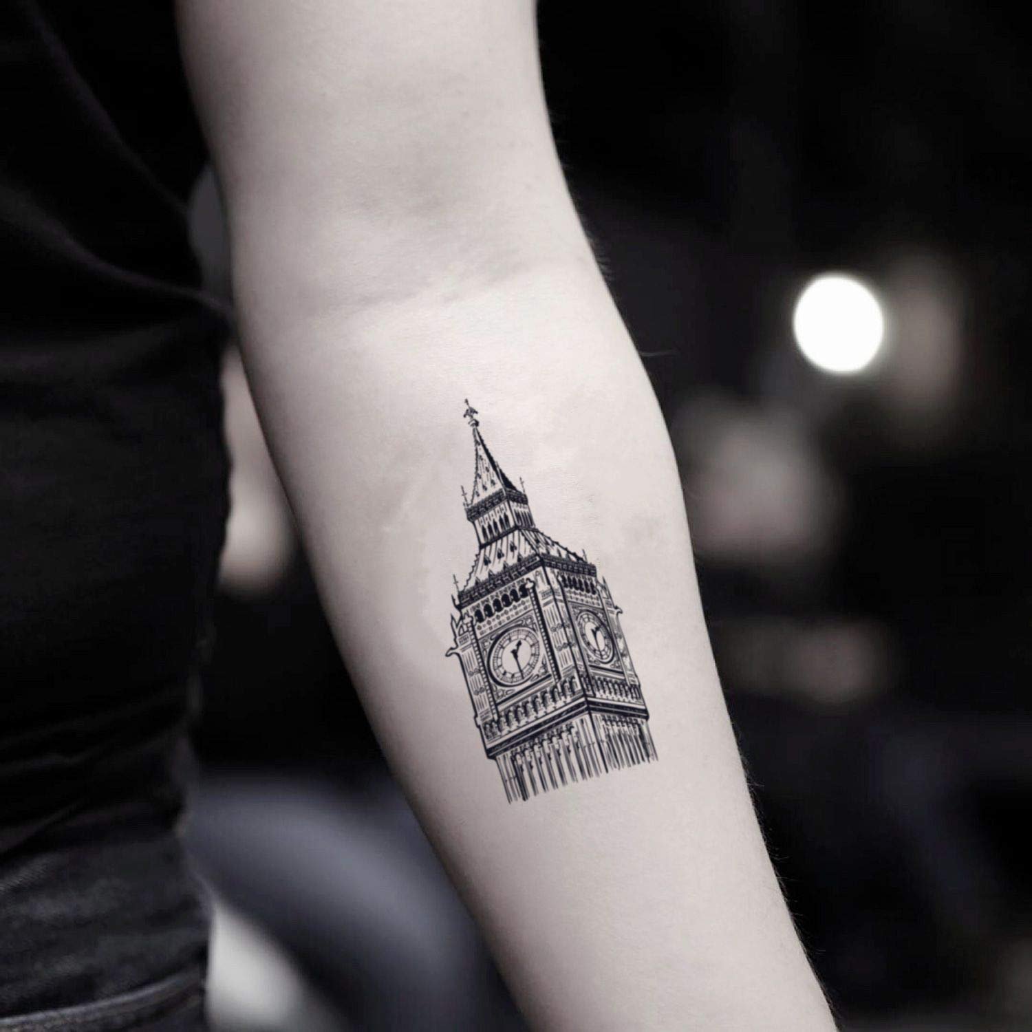 27+ Big Ben Tattoos für Männer und Frauen Bedeutung & VorlagenIdeen