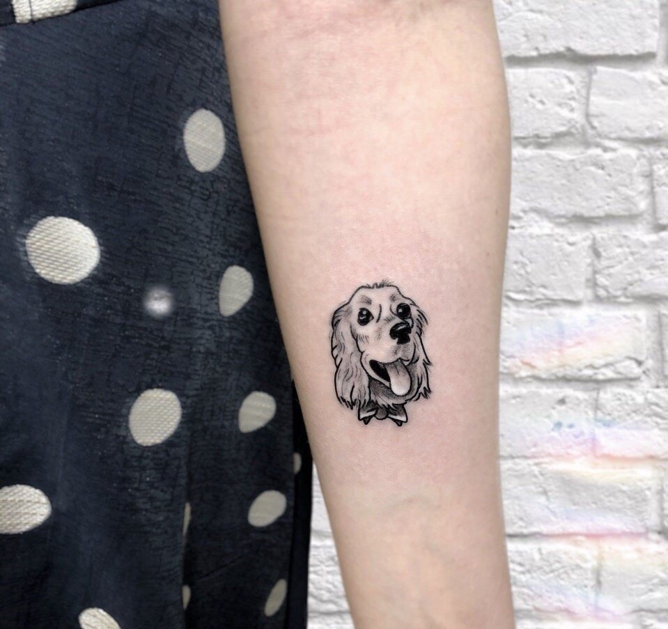27+ Tattoo HundIdeen Bedeutung & Für Männer und Frauen & Vorlagen