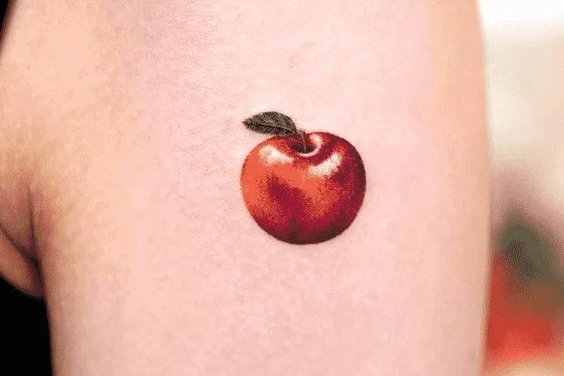 Apfel Logo Tattoo