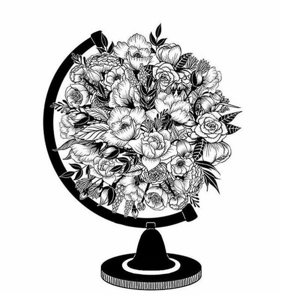 27+ Weltkugel TattoosIdeen Vorlagen & Für Männer und Frauen