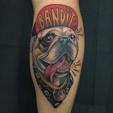 Tätowierungsskizzen Bulldog