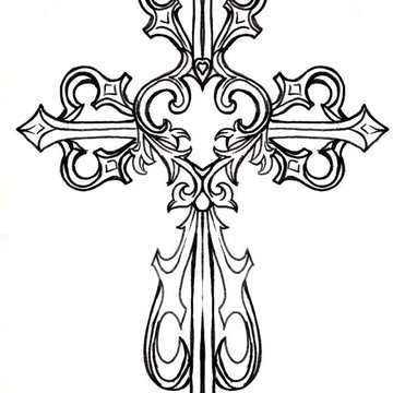 Tattoos Vorlagen vom Kreuz