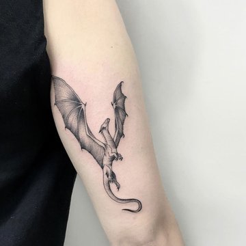 Tätowierungsskizzen Drachen