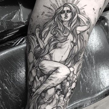 Tattoo Skizzen Meerjungfrau