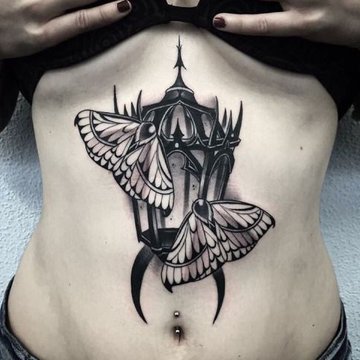 Tattoo-Skizze Lampe