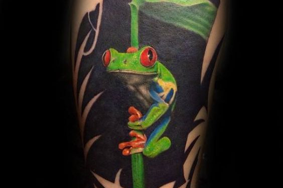 Tätowierungsskizzen Frosch