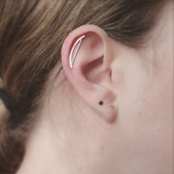Ohrknorpel piercing Welches Ohr Piercing ist das schmerzhafteste VeAn Germany