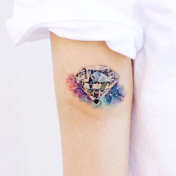Tätowierungsskizzen Diamant