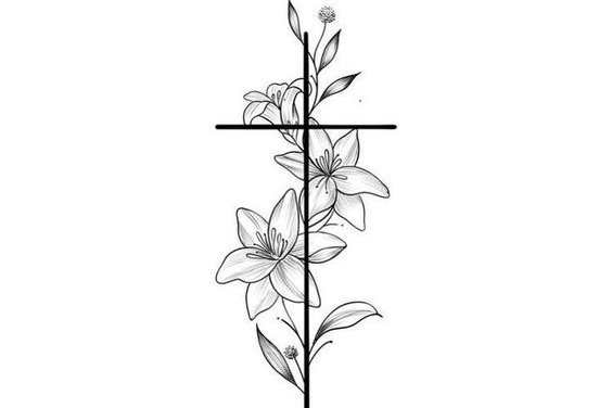 Tattoos Vorlagen vom Kreuz