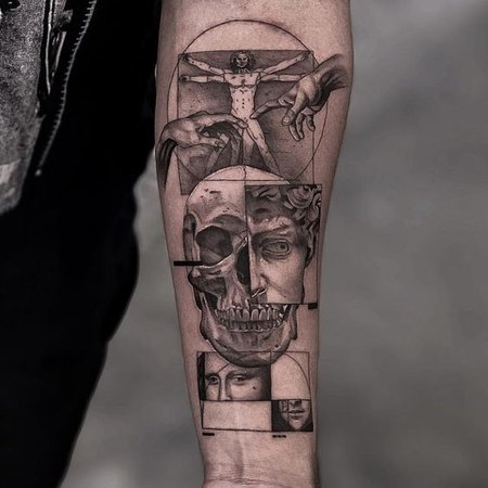 Tattoos für Männer auf dem Unterarm Fotos, Ideen VeAn Germany