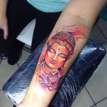 Tätowierungsskizzen Buddha