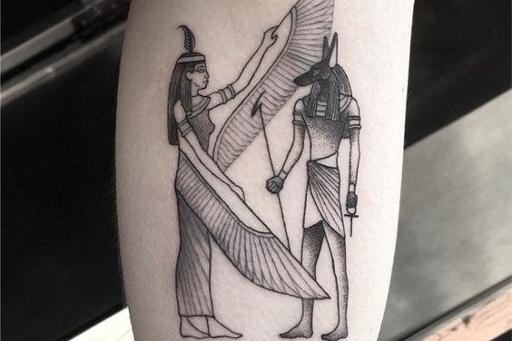 Tätowierungsskizzen Anubis
