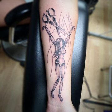 Tattoos Vorlagen vom Puppenspieler