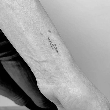 Tattoo-Skizzen Blitze