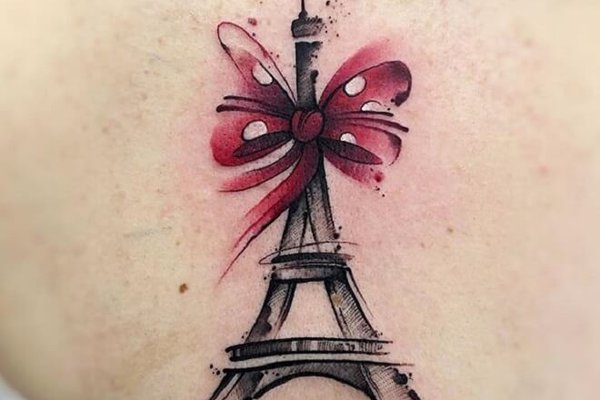 Tattoo-Sketche "Eiffelturm"