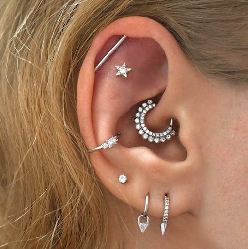 Ohrknorpel piercing Welches Ohr Piercing ist das schmerzhafteste VeAn Germany