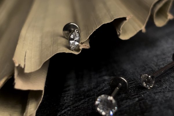 Titan-Schmuck für Piercing