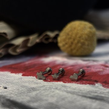 Titan-Schmuck für Piercing