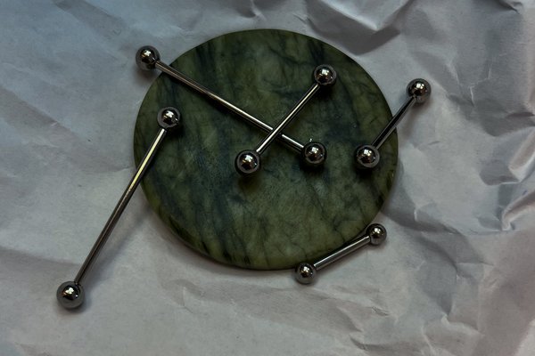 Titan-Schmuck für Piercing