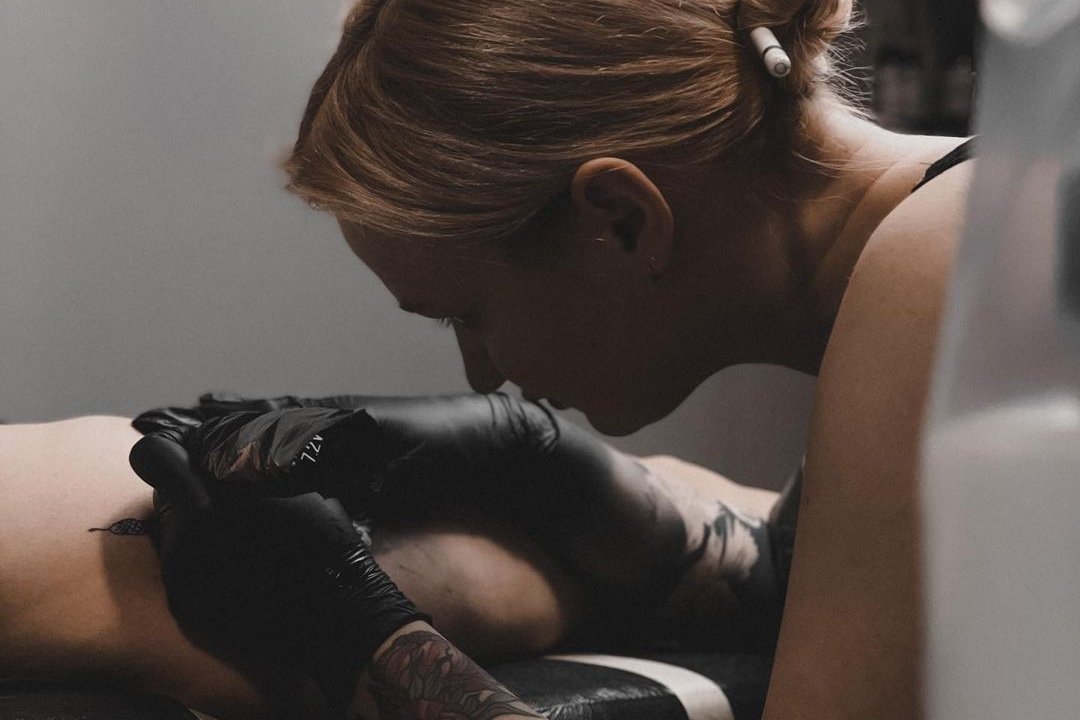 Tattoo salon in Frankfurt