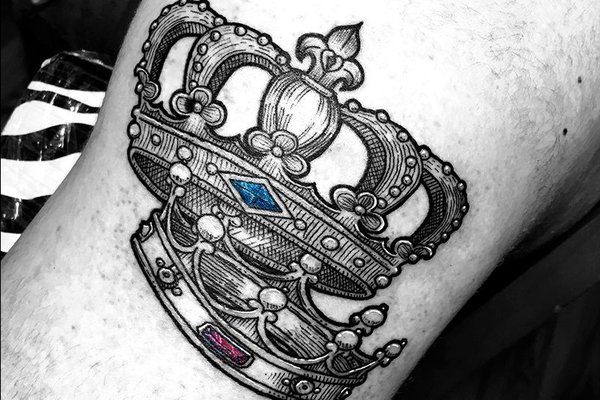 Tattoos Vorlagen von Krone