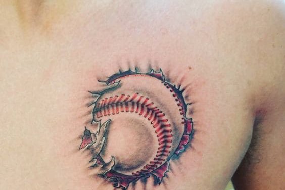 Tattoo-Skizzen Baseball