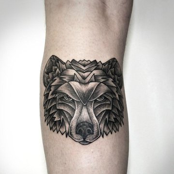 Tattoo-Skizze Bär