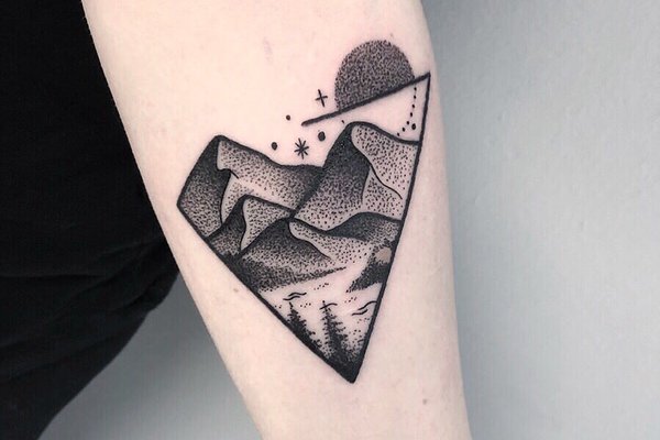 Tätowierungsskizzen Dotwork