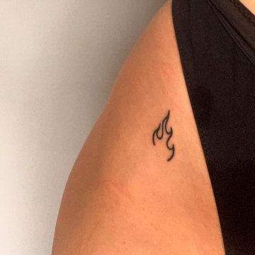 Tattoo-Skizzen Feuer