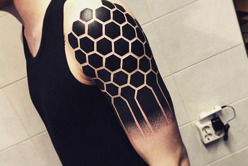 Tattoo Skizze Blackwork