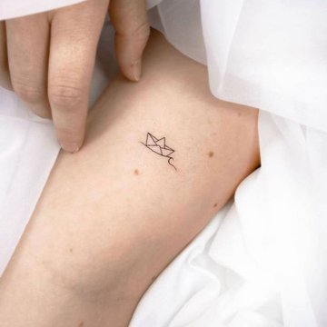 Tattoo-Skizze Boot
