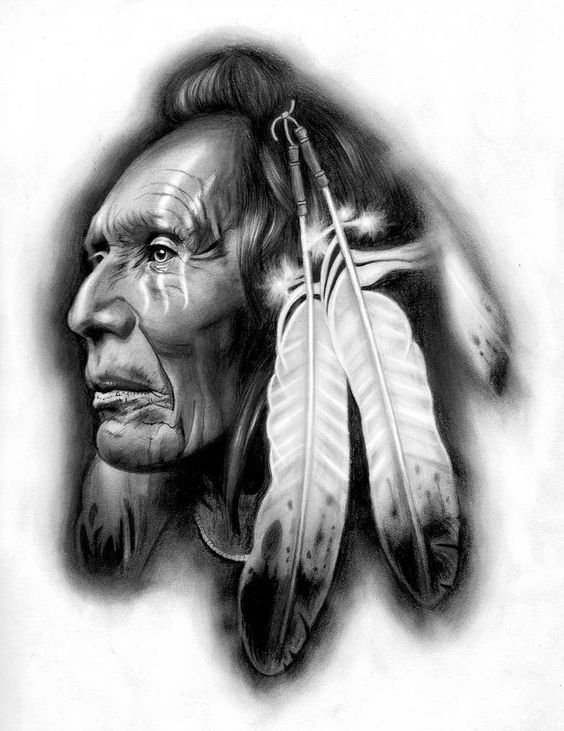 27+ Schöne Indianer Tattoos für Männer und Frauen Bedeutung & VorlagenIdeen VeAn Germany