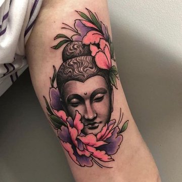Tätowierungsskizzen Buddha