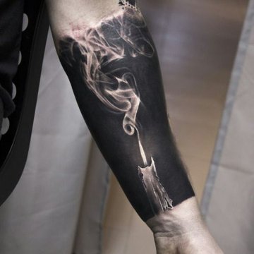 Tattoo Skizze Blackwork