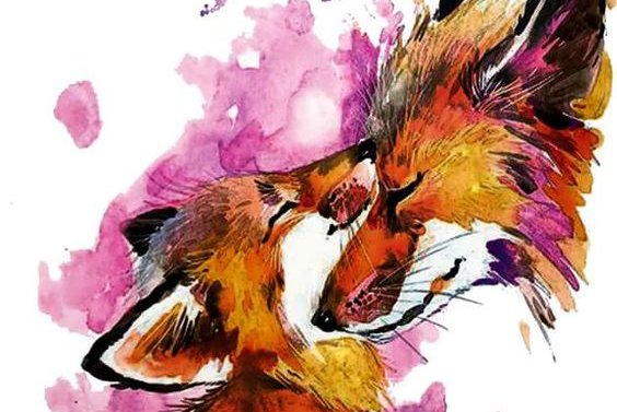 Tätowierungsskizzen Aquarell
